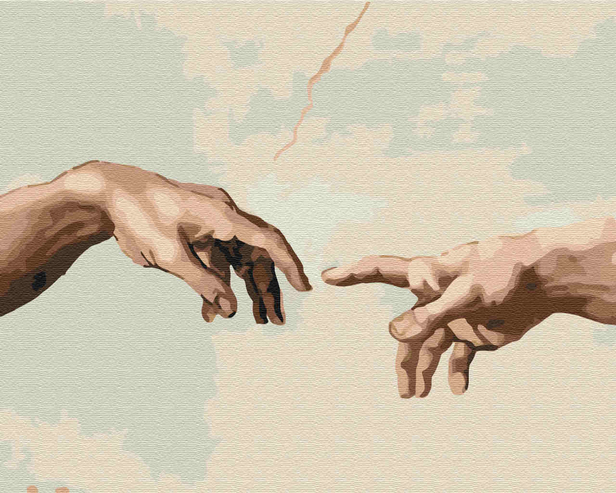 
The Creation Of Adam diamond painting kit