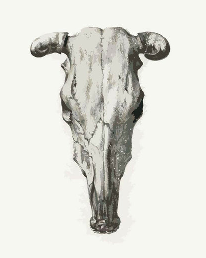 Diamond Painting -Skull of a Cow | Jean Bernard