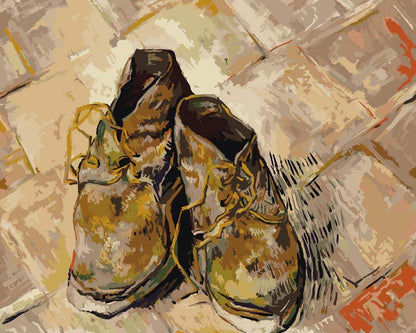 Diamond Painting - A Pair of Shoes | Vincent van Gogh
