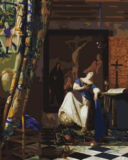 Diamond Painting - Allegory of the Catholic Faith | Johannes Vermeer