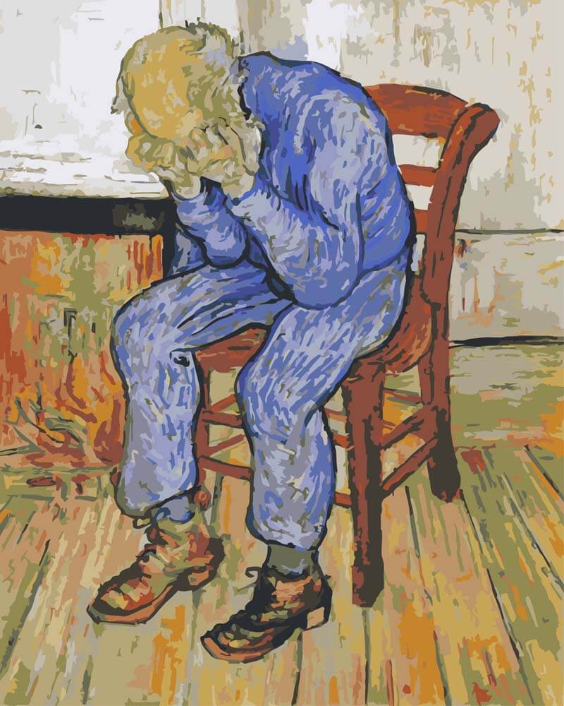 
At Eternity's Gate – Vincent van Gogh diamond painting kit