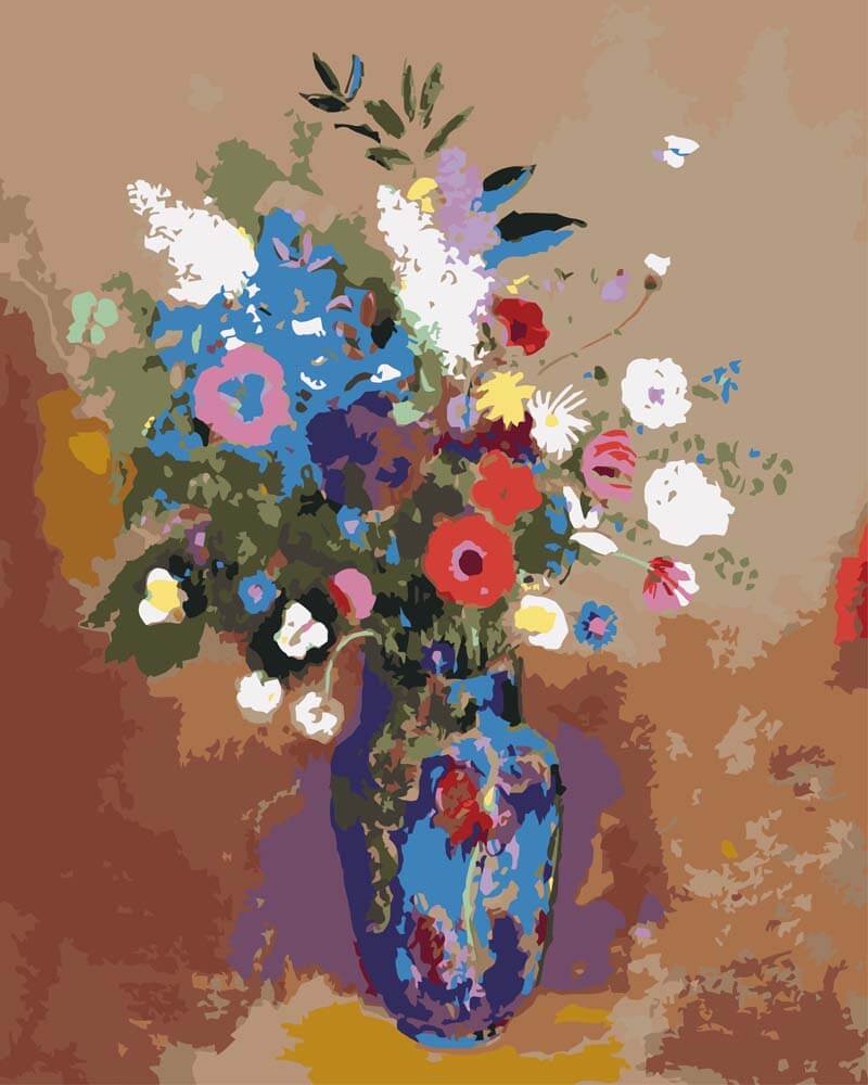 Diamond Painting - Bouquet of Flowers | Odilon Redon