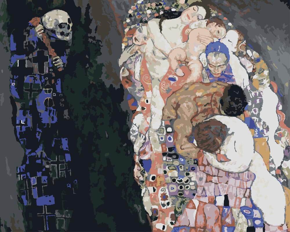 
Death and Life – Gustav Klimt diamond painting kit