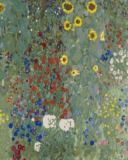 Diamond Painting - Farmer's Garden with Sunflowers | Gustav Klimt