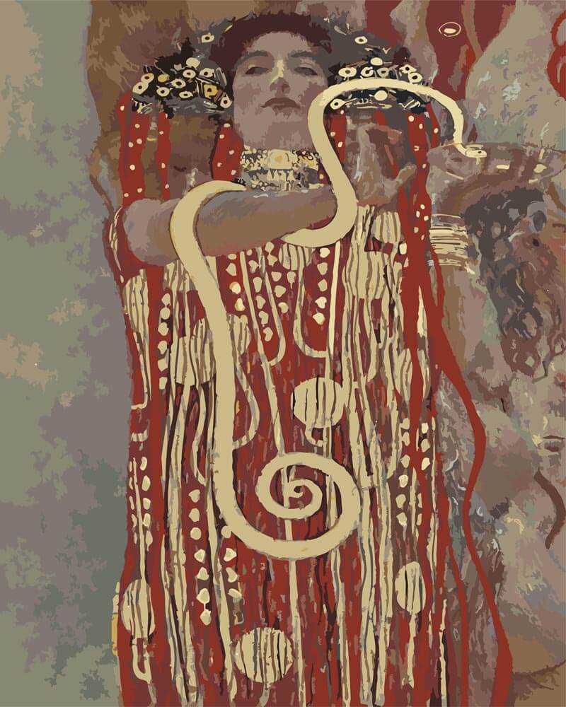 
Hygieia – Gustav Klimt diamond painting kit