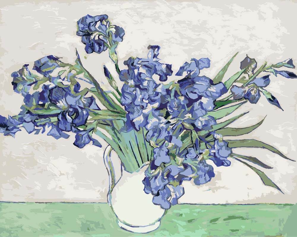 
Irises 2 – Vincent van Gogh diamond painting kit