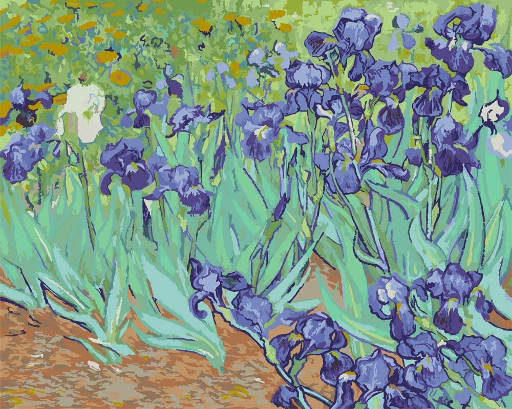 
Irises – Vincent van Gogh diamond painting kit