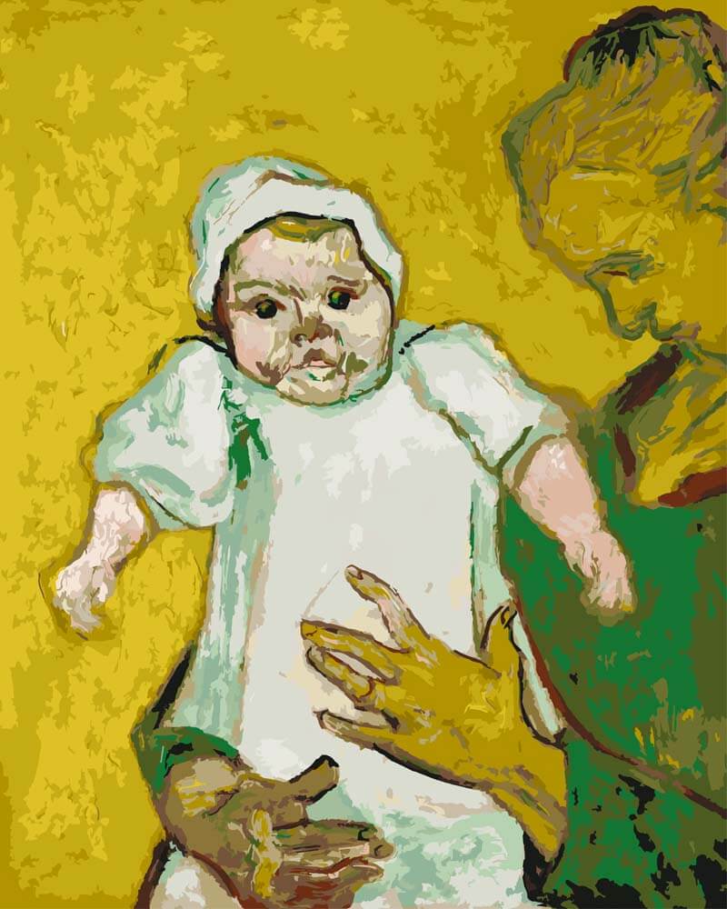 
Madame Roulin and Her Baby – Vincent van Gogh diamond painting kit