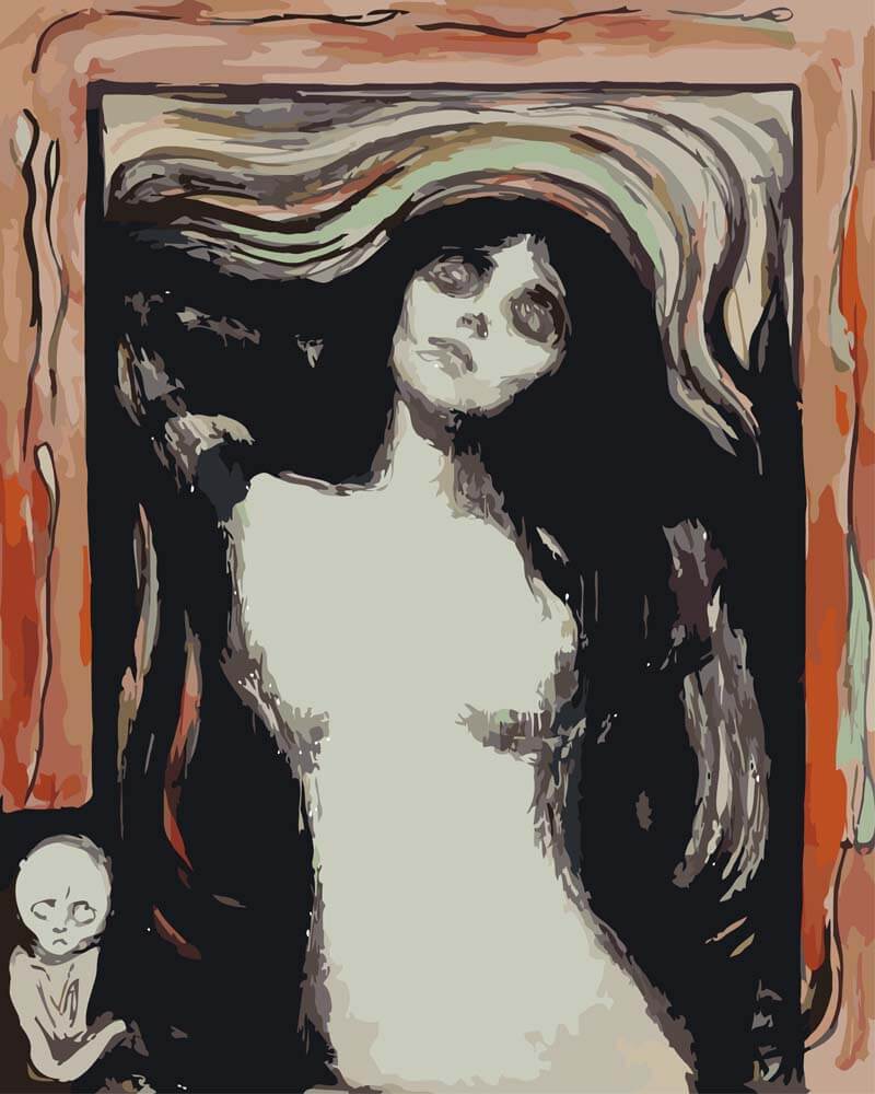 
Madonna – Edvard Munch diamond painting kit
