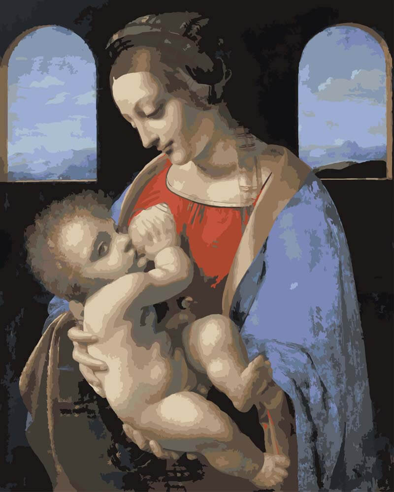 Diamond Painting - Madonna Litta | Leonardo da Vinci