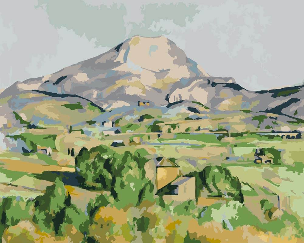 
Mont Sainte-Victoire – Paul Cézanne diamond painting kit