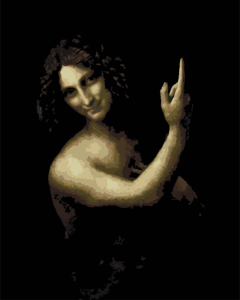 
Saint John the Baptist – Leonardo da Vinci diamond painting kit