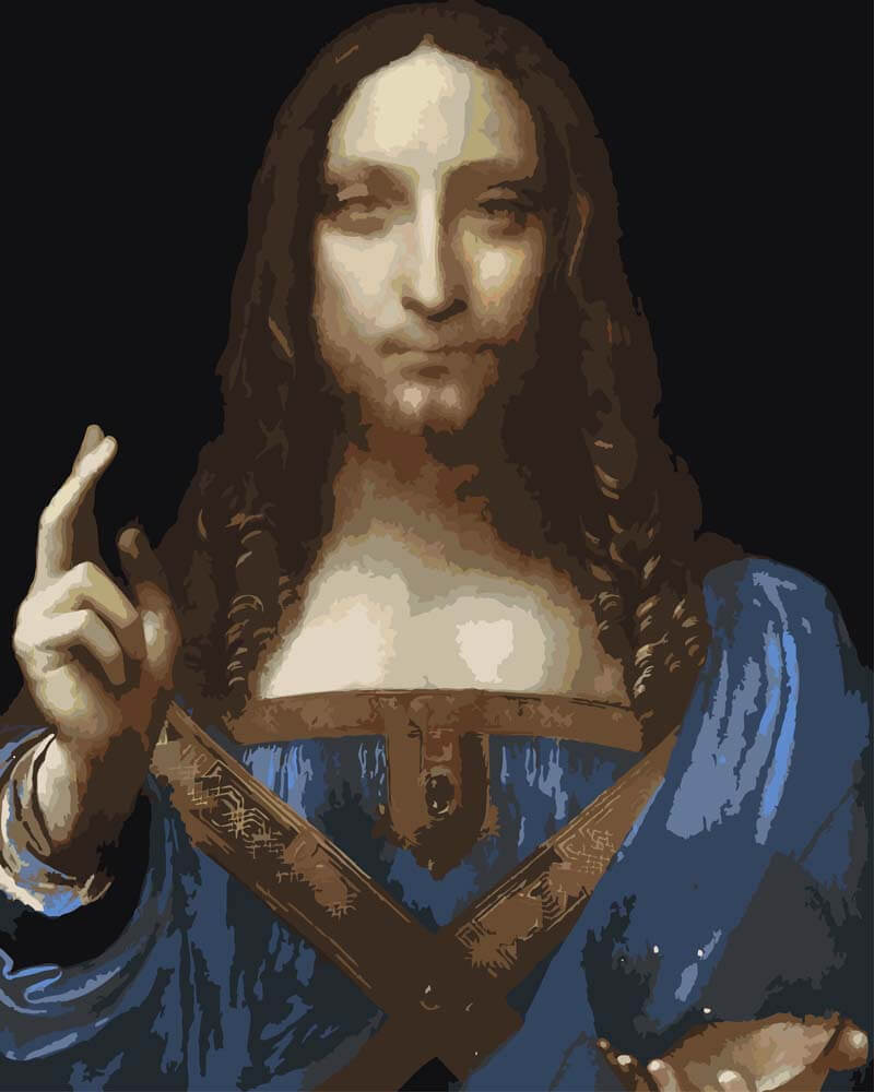 
Salvator Mundi – Leonardo da Vinci diamond painting kit