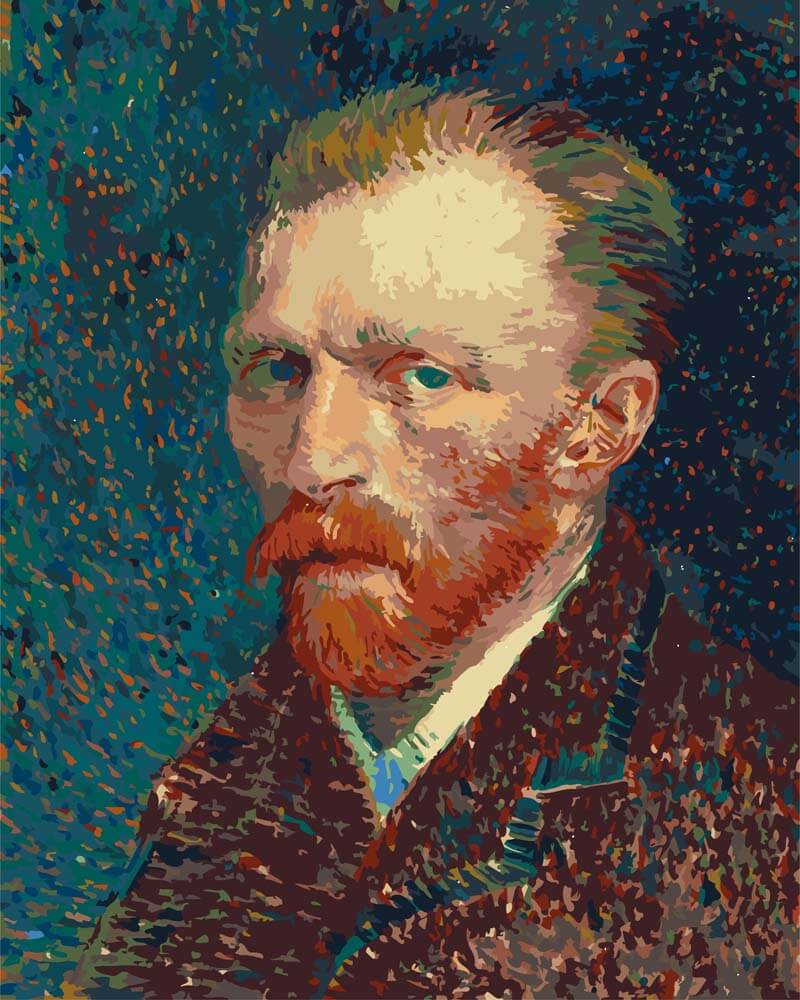 
Self-Portrait 2 – Vincent van Gogh diamond painting kit