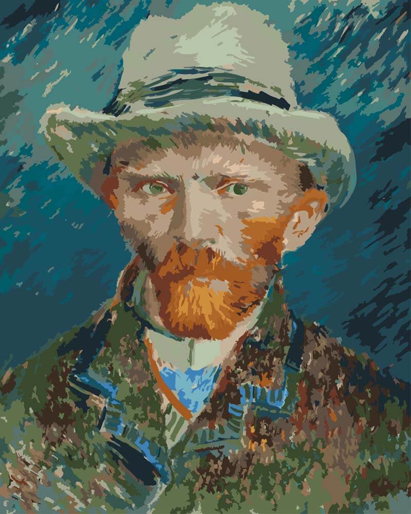 
Self-Portrait – Vincent van Gogh diamond painting kit