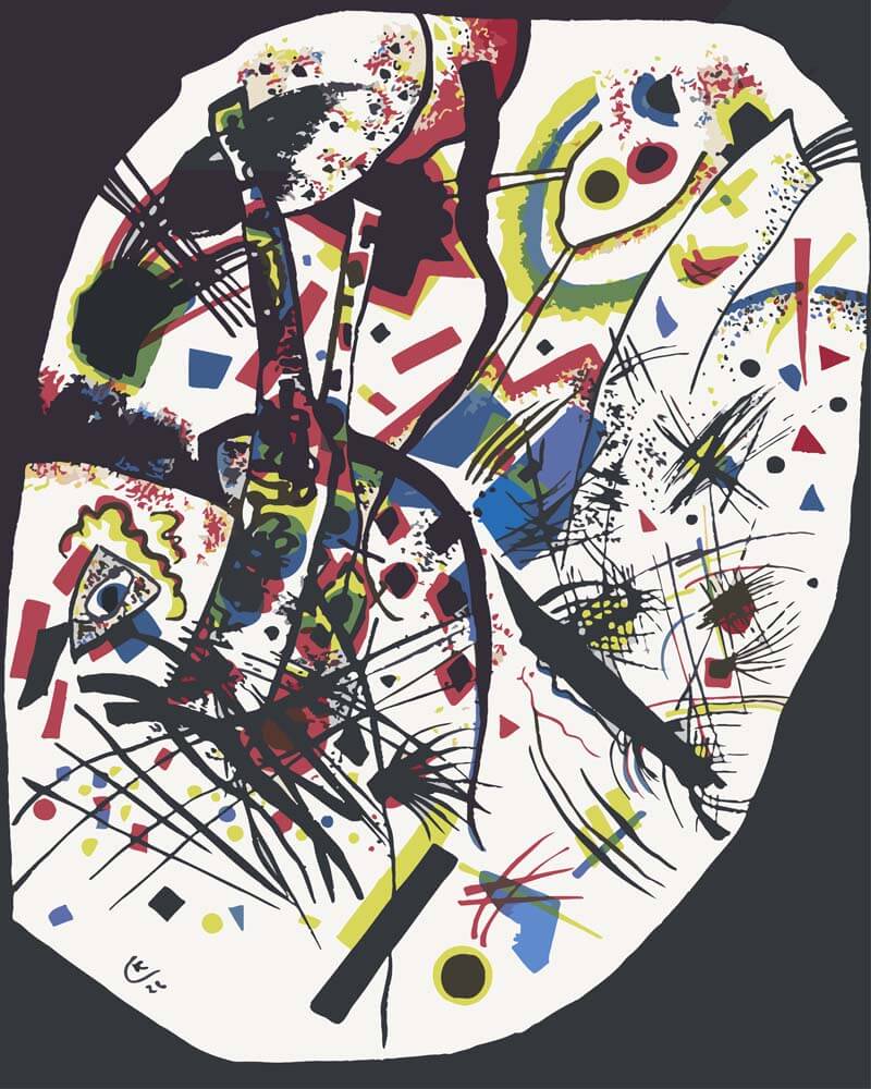 
Small Worlds III – Wassily Kandinsky diamond painting kit