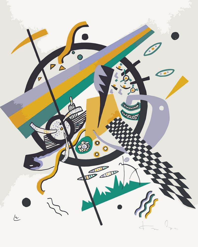 
Small Worlds IV – Wassily Kandinsky diamond painting kit