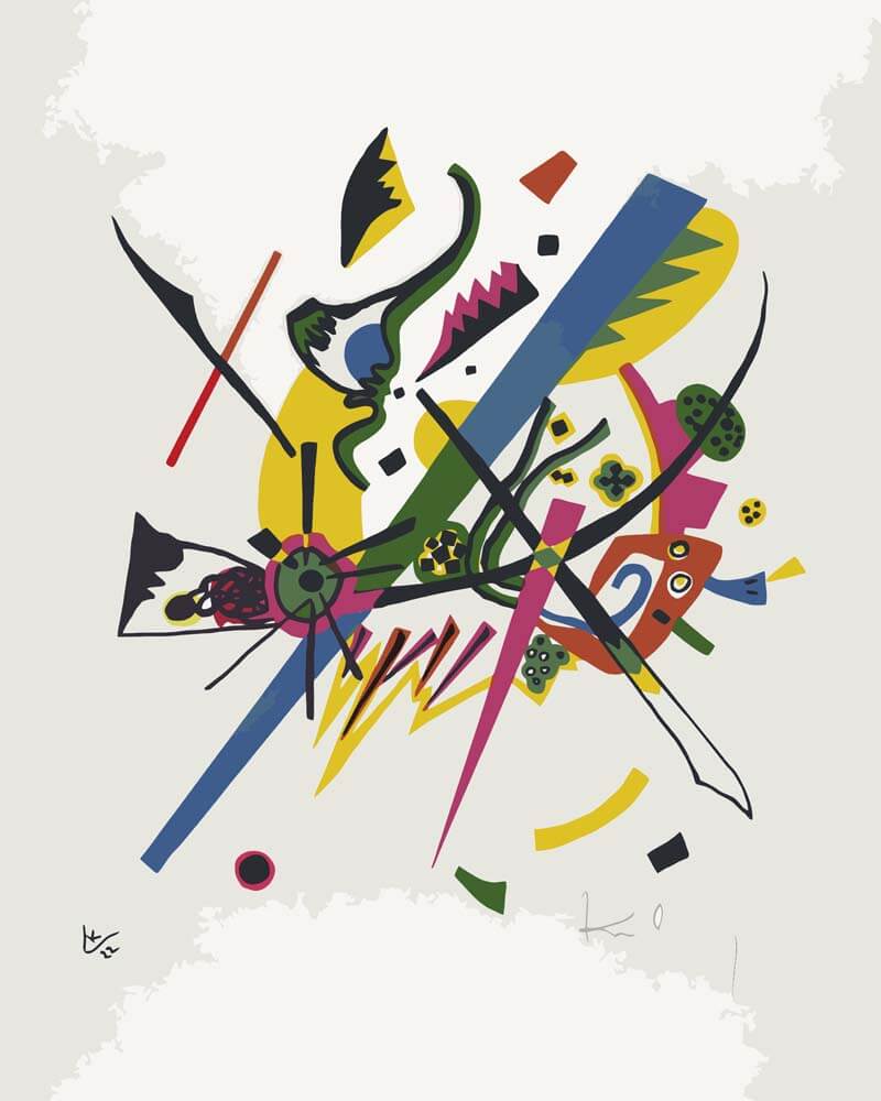 
Small Worlds I – Wassily Kandinsky diamond painting kit
