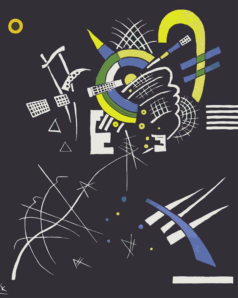 
Small Worlds VII – Wassily Kandinsky diamond painting kit