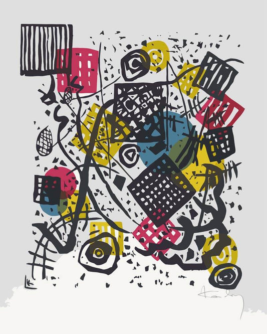 Diamond Painting - Small Worlds V | Wassily Kandinsky