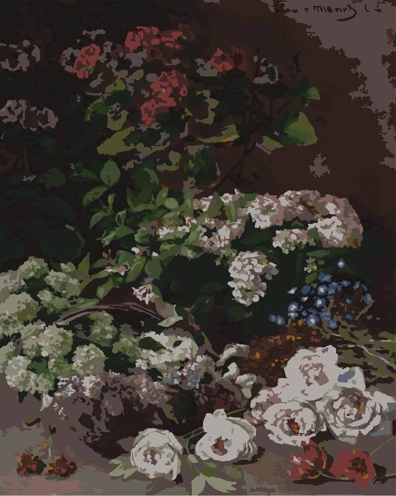Diamond Painting - Spring Flowers | Claude Monet