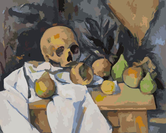 Diamond Painting - Still Life with Skull | Paul Cezanne