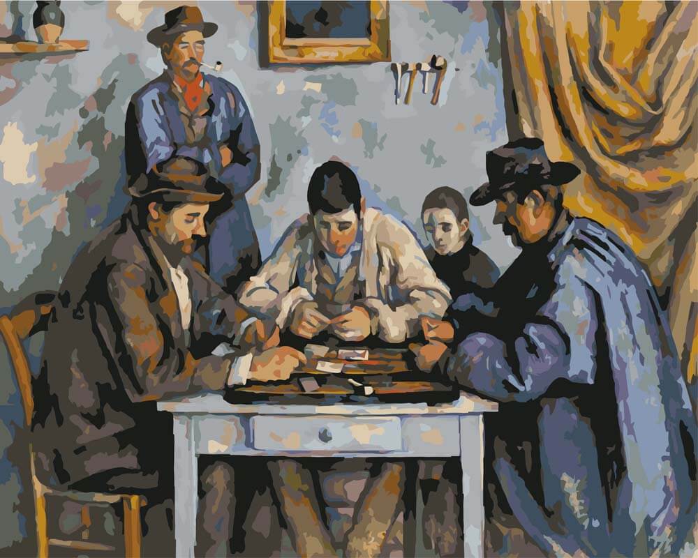 
The Card Players – Paul Cezanne diamond painting kit