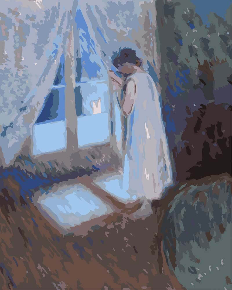 
The Girl at the Window – Edvard Munch diamond painting kit