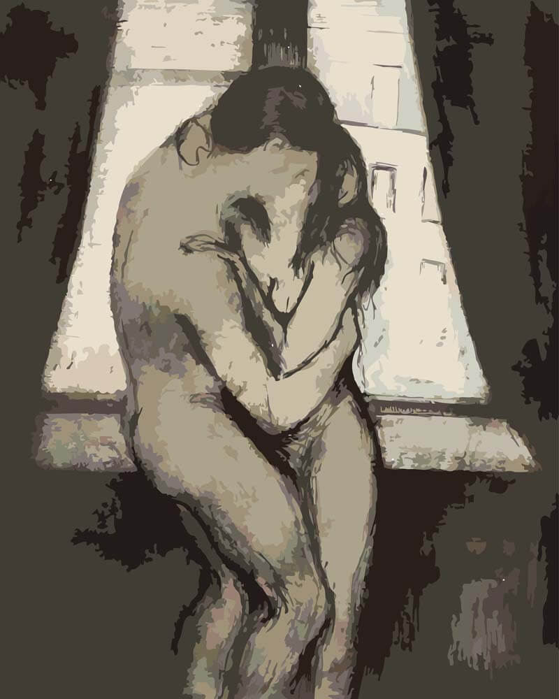 
The Kiss – Edvard Munch diamond painting kit