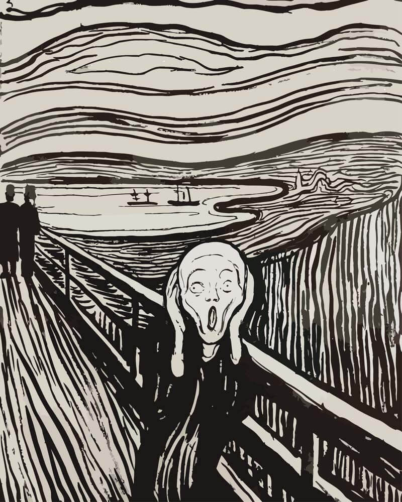 
The Scream – Edvard Munch diamond painting kit