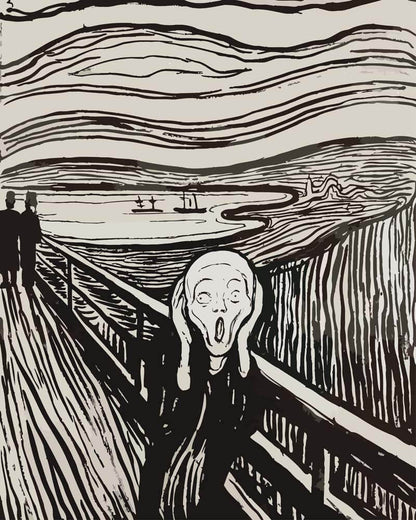 Diamond Painting - The Scream | Edvard Munch