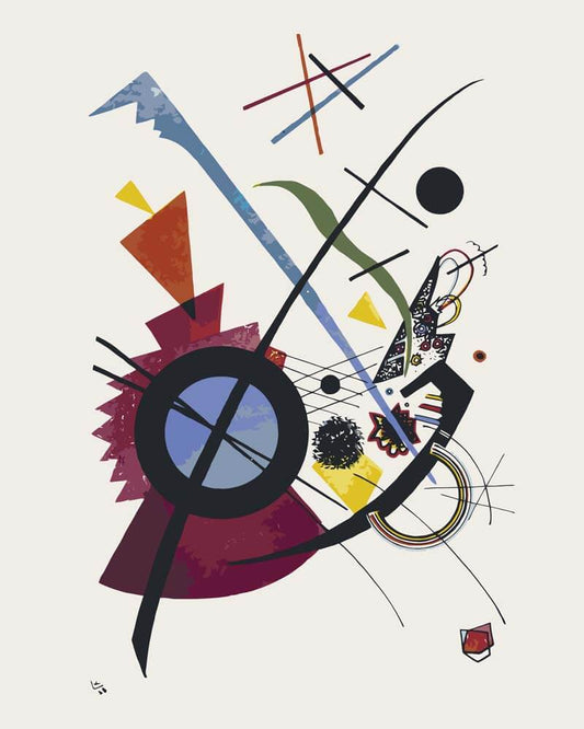 Diamond Painting - Violet (1923) | Wassily Kandinsky