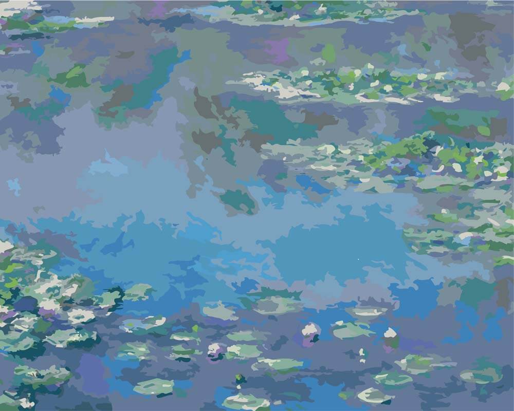 
Water Lilies – Claude Monet diamond painting kit