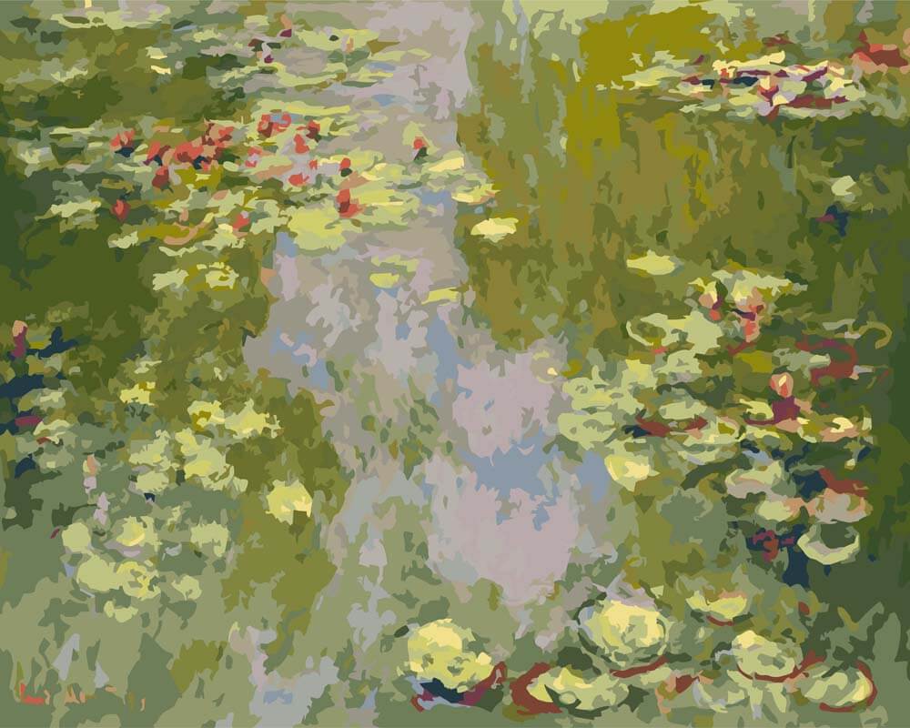 Diamond Painting - Water Lily Pond | Claude Monet