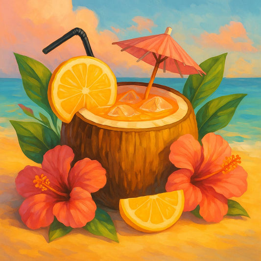 Diamond Painting - Tropical Lemon Bliss