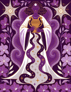Diamond Painting - Zodiac Aquarius - Amethyst Stream Vision