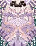 Diamond Painting - Zodiac Gemini - Moonlit Twins Grace